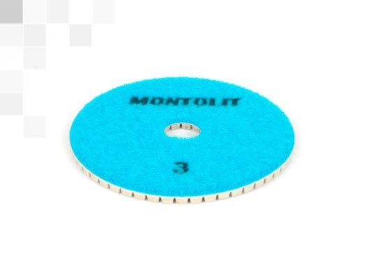 DIAMOND BLADE GRINDING POLISHING PADS WITH VELCRO FOR DRY CUTTING SIGMA 